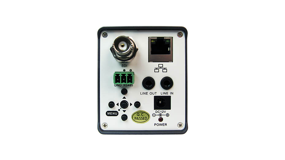 PTZOptics Zcam back buttons