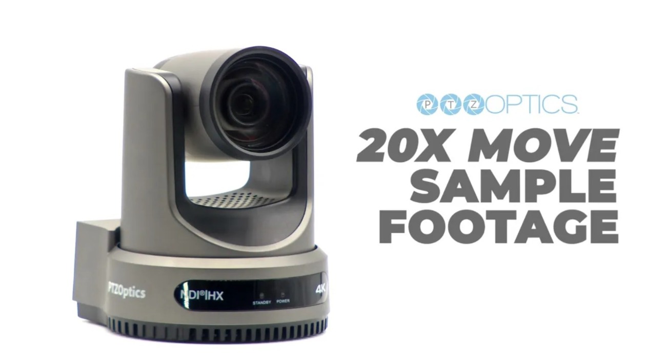 PTZOptics Move 4K Test Footage
